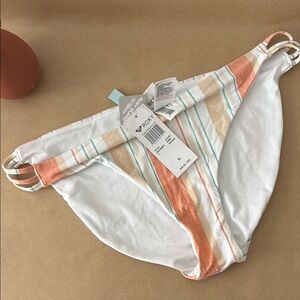 Roxy Striped Bikini Bottom